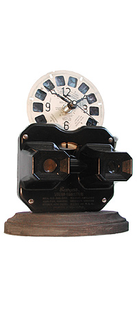 Vintage Viewfinder Clock