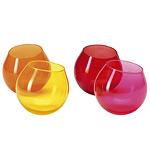 HULA GLASSES - SET OF 4 - WARM COLORS
