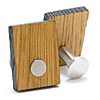 novelty cufflinks Reclaimed Whiskey Barrel Cufflinks
