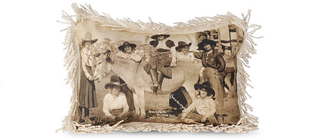 Cowgirl Pillow