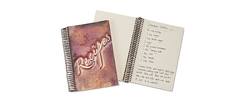 Copper Recipe Journal