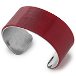 RED RECORD CUFF BRACELET