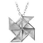 ORIGAMI WINDMILL NECKLACE