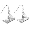 Origami Sailboat Earrings