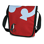 RECYCLED PLASTIC BOTTLE SMALL MESSENGER BAG