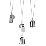 BELL & WHISTLE NECKLACES | Bells and Whistles Necklaces - Jewelry Halligan Norris | UncommonGoods from uncommongoods.com