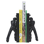 ROSIE BOOKENDS | Rosies, Rose The Riveter Book Ends, Shelving, Unique Book Ends, Feminist, Cultural Icon, WWII, World War Two, Stone Resin, Cool, Tough, Modern, Sassy, Statement pieces | UncommonGoods from uncommongoods.com
