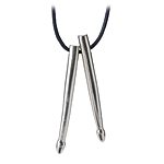 DRUM STICKS NECKLACE