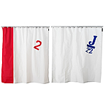 SPINNAKER SAIL SHOWER CURTAIN