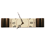 GRANDFATHER CLOCK | Slice Of Grandfather Clock, Piece Of Grandfather Clock, Unique Clocks | UncommonGoods from uncommongoods.com