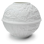 GLOBE LITHOSPHERE TEALIGHT HOLDER