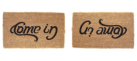 Come In, Go Away Doormat - Image