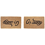COME IN, GO AWAY DOORMAT