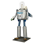 RAYGUN ROBOT - ILLUMINATED SCULPTURE
