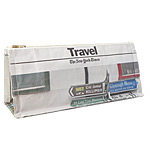 NEWSPAPER COSMETIC POUCH