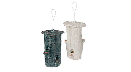 Tree Trunk Bird Feeder