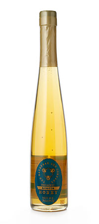 17401 lg Flute of Organic Acacia Honey