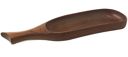 Teak Wood Whale Dish