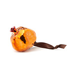 ANTIQUE COPPER POMEGRANATE ORNAMENT