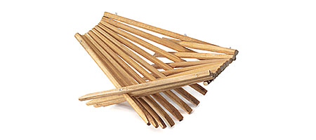 Recycled Chopsticks Soap Dish