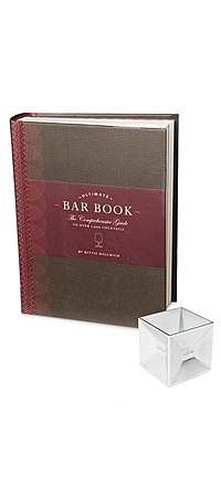 The Ultimate Bar Book and Jigger Cube