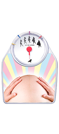 BUN IN THE OVEN SCALE