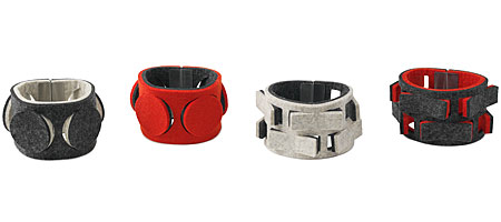 Wool Felt Cuffs