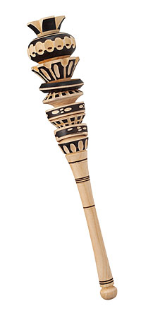 Molinillo: Traditional Mexican Hot Cocoa Frother - Image