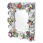 LARGE RECYCLED TIN MIRROR