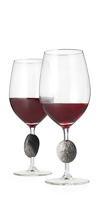 Sea Stone Wine Glasses - Set of 2