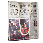 OBAMA NEWSPAPER TOTE