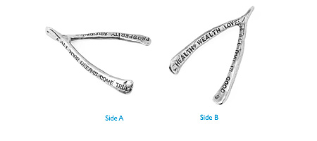 Health, Wealth & Love Wishbone - Image