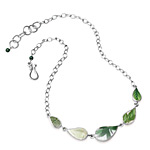 RECLAIMED VINTAGE PLATE NECKLACE