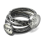 VINTAGE DICTIONARY RINGS