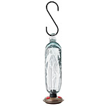 CLEAR HUMMINGBIRD FILIGREE HUMMINGBIRD FEEDER