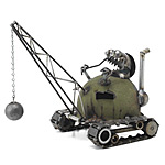 WRECKING BALL GARDEN SCULPTURE