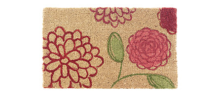 Cottage Rose Coir Mat