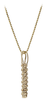 Brass Lanyard Necklace