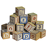 LOWERCASE ALPHABET BLOCKS