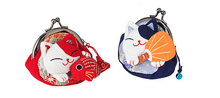 Fortune Cat Coin Purses