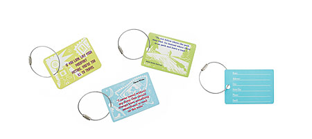 Quotable Luggage Tags