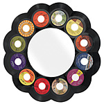 RECLAIMED 45 RPM RECORD MIRROR