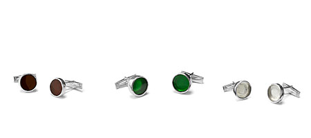 Reclaimed Bottle Cufflinks