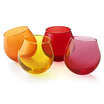 HULA SHOT GLASSES IN WARM COLORS