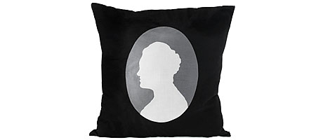 CUSTOM-MADE SILHOUETTE PILLOW