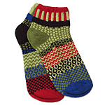 ANKLE SOCKS - POPPY & HYANCINTH