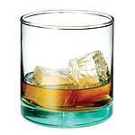 RECYCLED WINDSHIELD DOUBLE OLD-FASHIONED GLASSES