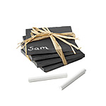 RECLAIMED SLATE COASTERS