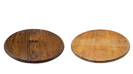 Retired Wine Barrel Lazy Susan