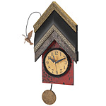 PENDULUM HUMMINGBIRD CLOCK
